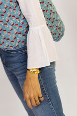 Chaleco sin Mangas Rosas