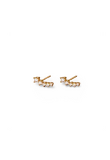 Pendientes barra circonitas