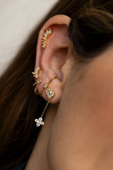 Pendientes Barra un brillante