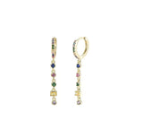 Pendientes Geometría multicolor