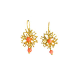Pendientes Alhambra Coral