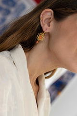Pendientes Alhambra Coral