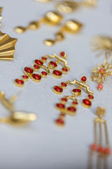 Pendientes Sacromonte Coral