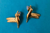 Pendientes colibrí