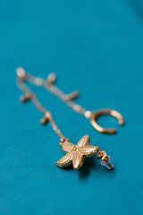 Ear cuff estrella mar