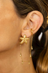 Ear cuff estrella mar