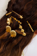 horquilla estrella/concha