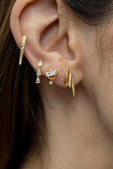 Pendiente tres  barras