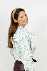 Camisa círculos verdes