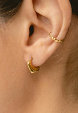 Ear cuff fino martillado