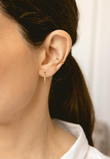 Ear cuff fino martillado