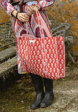 Bolso Tote Bag Rojo