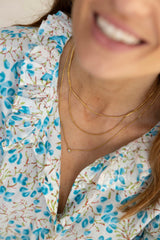 Cadena triple lágrima