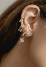 Aros triángulo multicolor