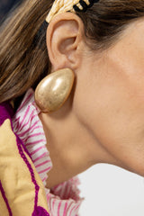 Pendientes ovalado Clip