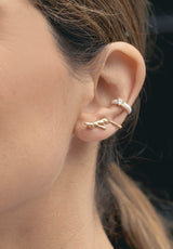Ear cuff Summer Blanco