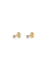 Pendientes brillante pequeño