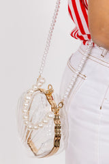 Bolso concha transparente