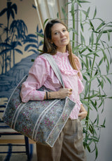 Bolso Tote Bag flor colorines