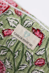Neceser estampado Verde XL