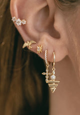 Aros Flecha Brillante