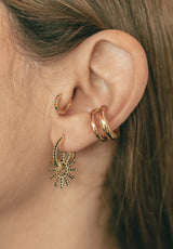 Ear cuff gordo doble