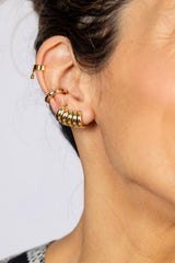 Pendientes multi anillas