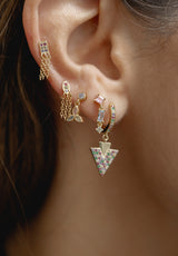 Aros triángulo multicolor