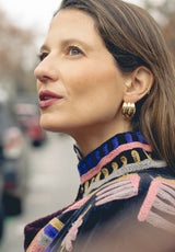 Pendientes aros líneas