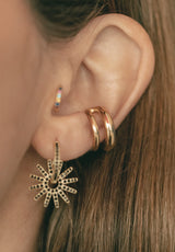 Ear cuff gordo doble
