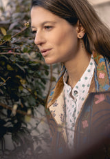 Chaqueta terciopelo corta camel