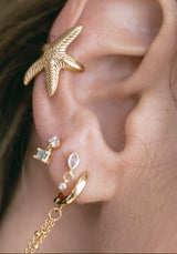 Ear cuff estrella de mar