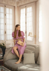 Bolso rafia beige