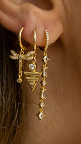 Aros Flecha Brillante