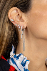 Pendientes ángel plata