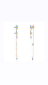 Pendientes Cabrillas turquesa