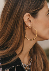 Aros grandes de acero