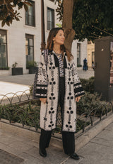 Chaqueta terciopelo blanco