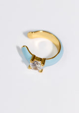 Ear cuff Summer turquesa