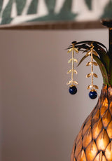 PENDIENTES ROCHI AZUL