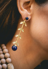 PENDIENTES ROCHI AZUL