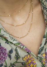 Colgante Triple Perlas