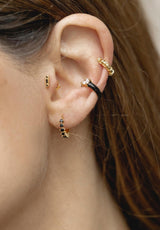 Ear cuff Summer Negro