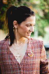 Colgante Triple Perlas