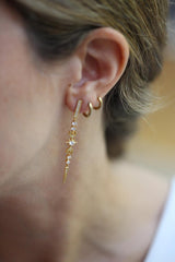 Pendientes moon star