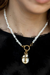 Charm Virgen Del Pilar blanco