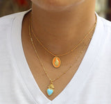 Colgante Milagrosa Coral