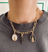 Charm Virgen Del Pilar blanco