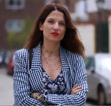 Colgante Triple Perlas Coral