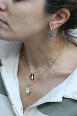 Colgante Milagrosa negro